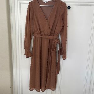 Baltic Born Camel color dress. Size M